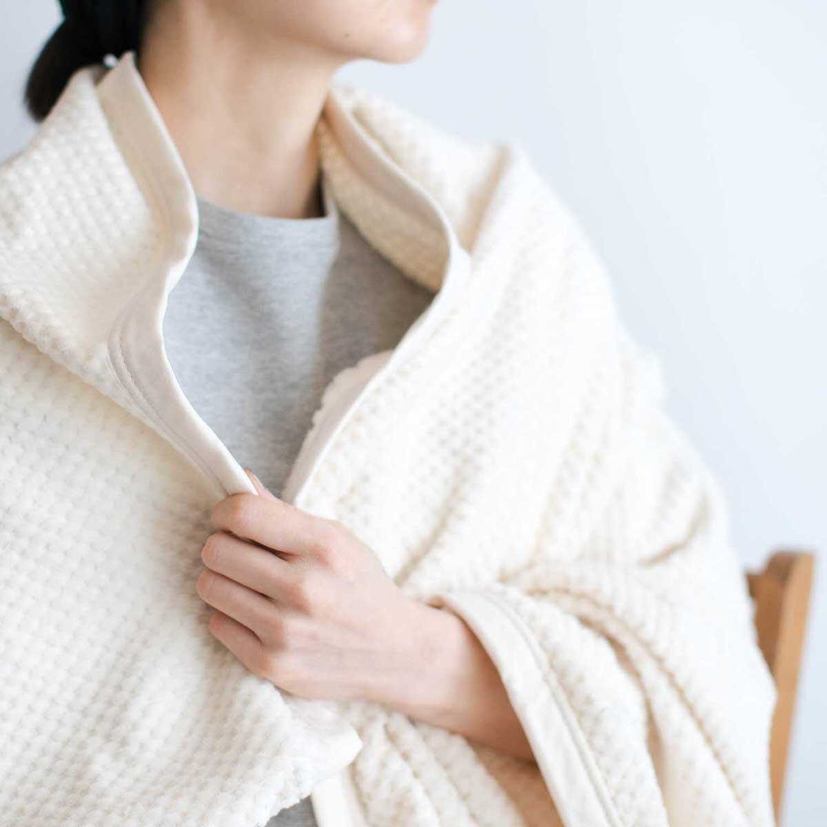 プリスティン　市松綿毛布 オーガニックコットン 市松綿毛布 / オーガニックコットン – PRISTINE